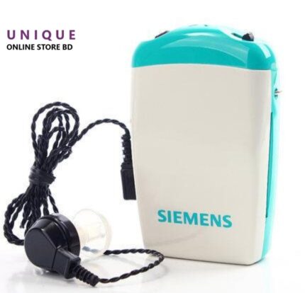 Siemens Amiga High Quality Pocket Type Hearing Aid Sound Amplifier For Old Ager With Storage Box Germany Made