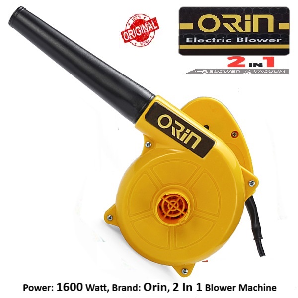 1500 Watts BOSS Electric Air Blower Machine 2 in 1 And Premium Q